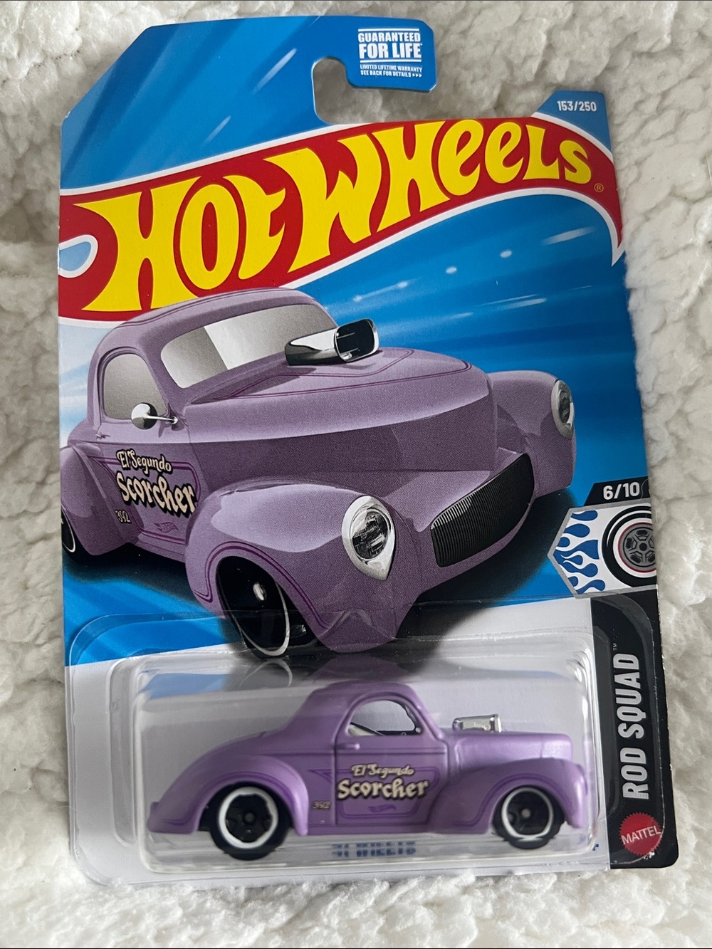 El Segundo Scorcher Purple Die-Cast Hot Wheels